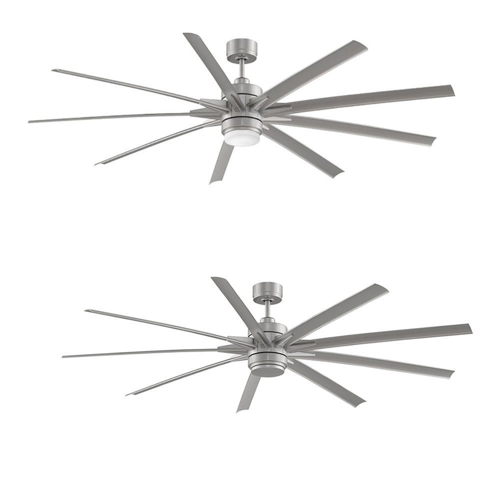 Fanimation Dc Led Ceiling Fan Odyn Brushed Nickel With Remote Fanimation Dc Led Ceiling Fan Odyn Brushed Nickel With Remote Control 214 Cm 84