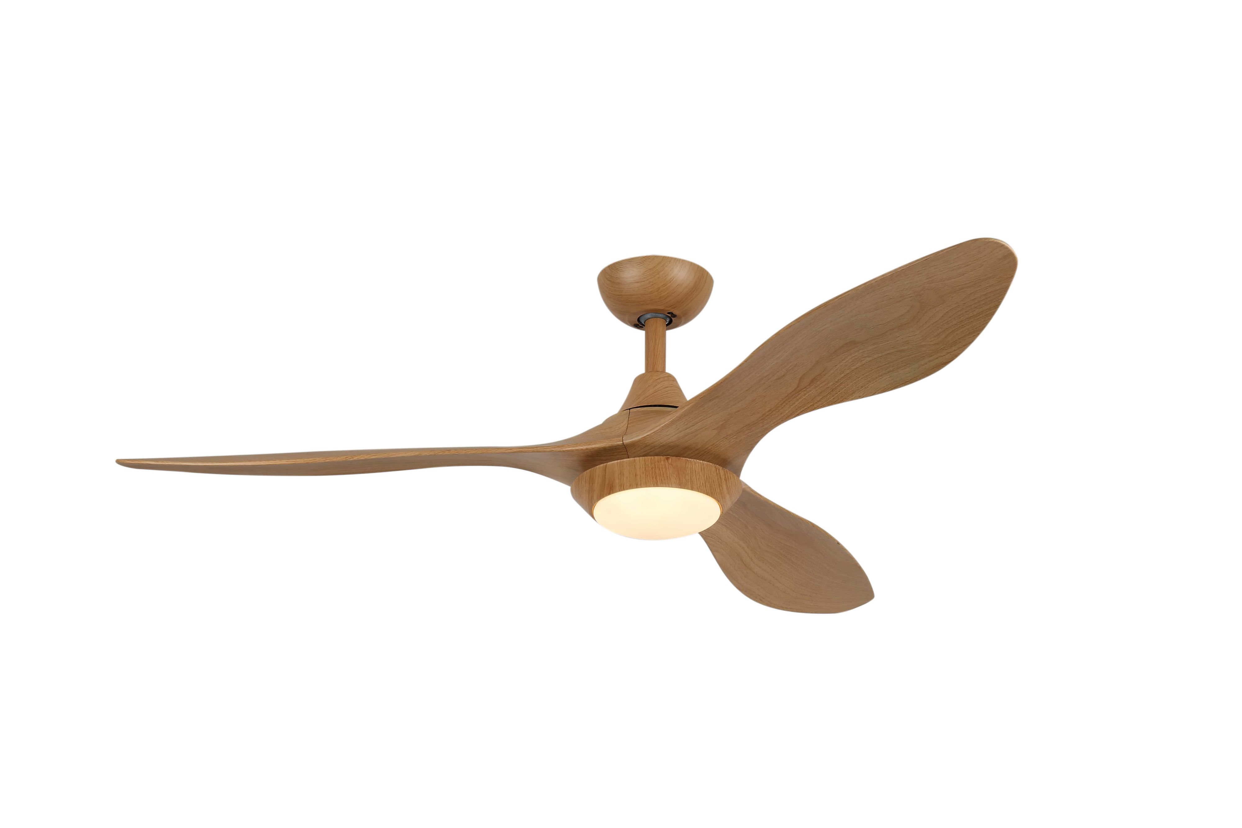 Dc Ceiling Fan Lowa 132cm 52 With Led And Remote Ceiling Fans
