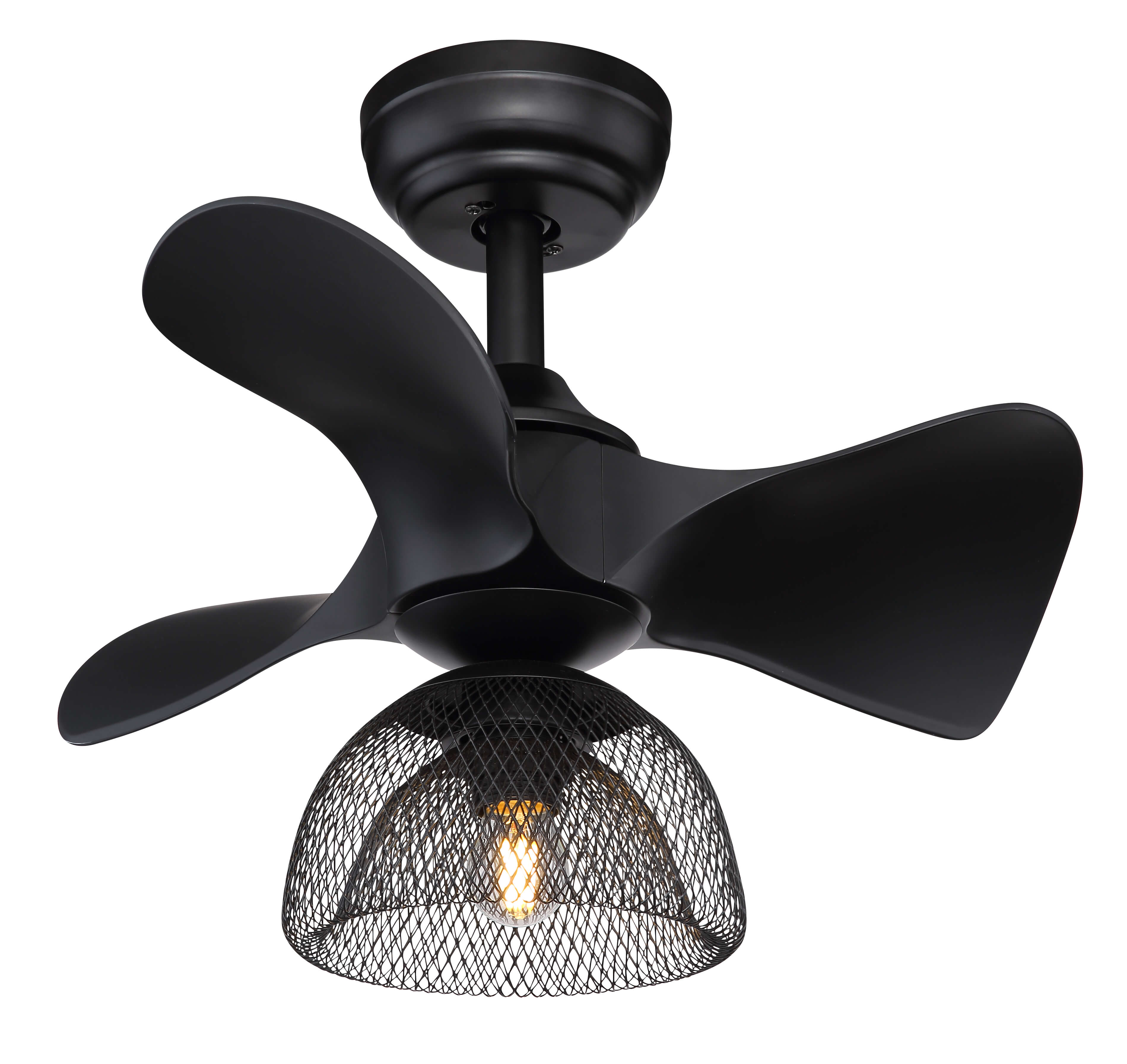 Dc Ceiling Fan Jackie 54cm 21 With Light And Remote Home Commercial Heaters