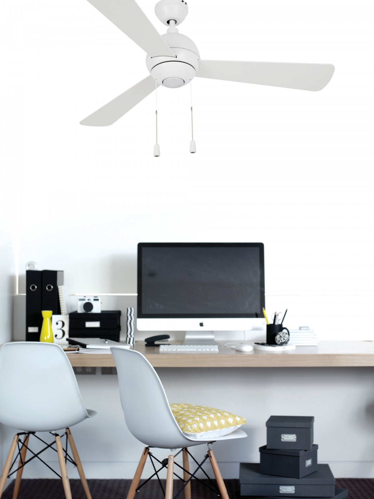 Deckenventilator Beacon Bordono Weiss Mit Leuchte 122 Cm Creoven