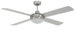 Ceiling Fan Futura Mood Chrome 132 Cm With Integrated 18 W Led