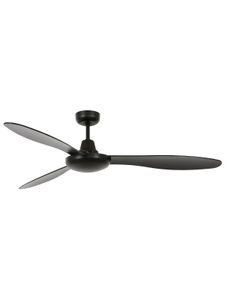 58 Inch Ceiling Fan Bayside Jetstream Black With Wall Control