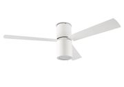 Deckenventilator Formentera Wei&szlig; 132 cm mit LED Leuchte