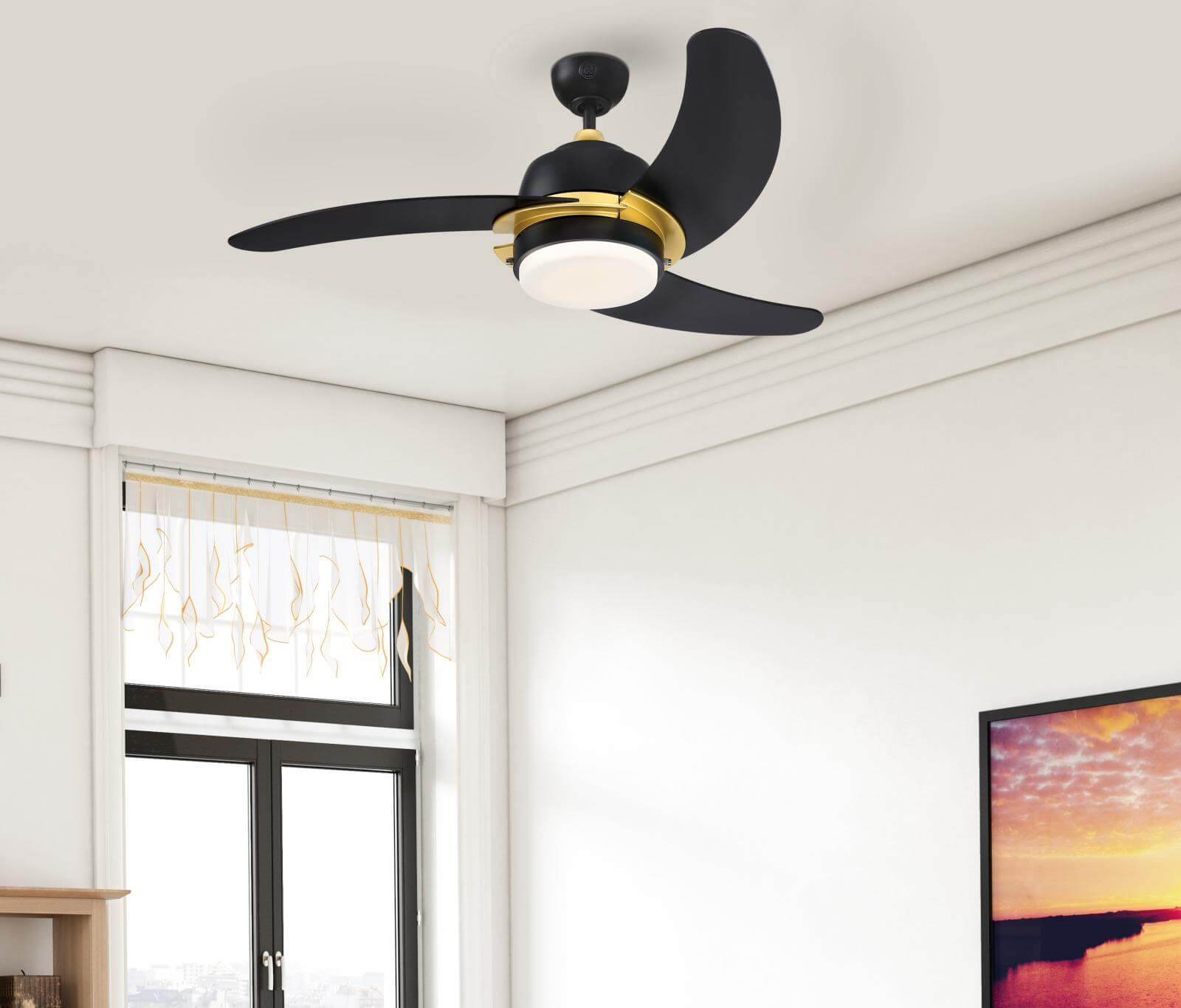 Artemis Ceiling Fan Hong Kong Shelly Lighting