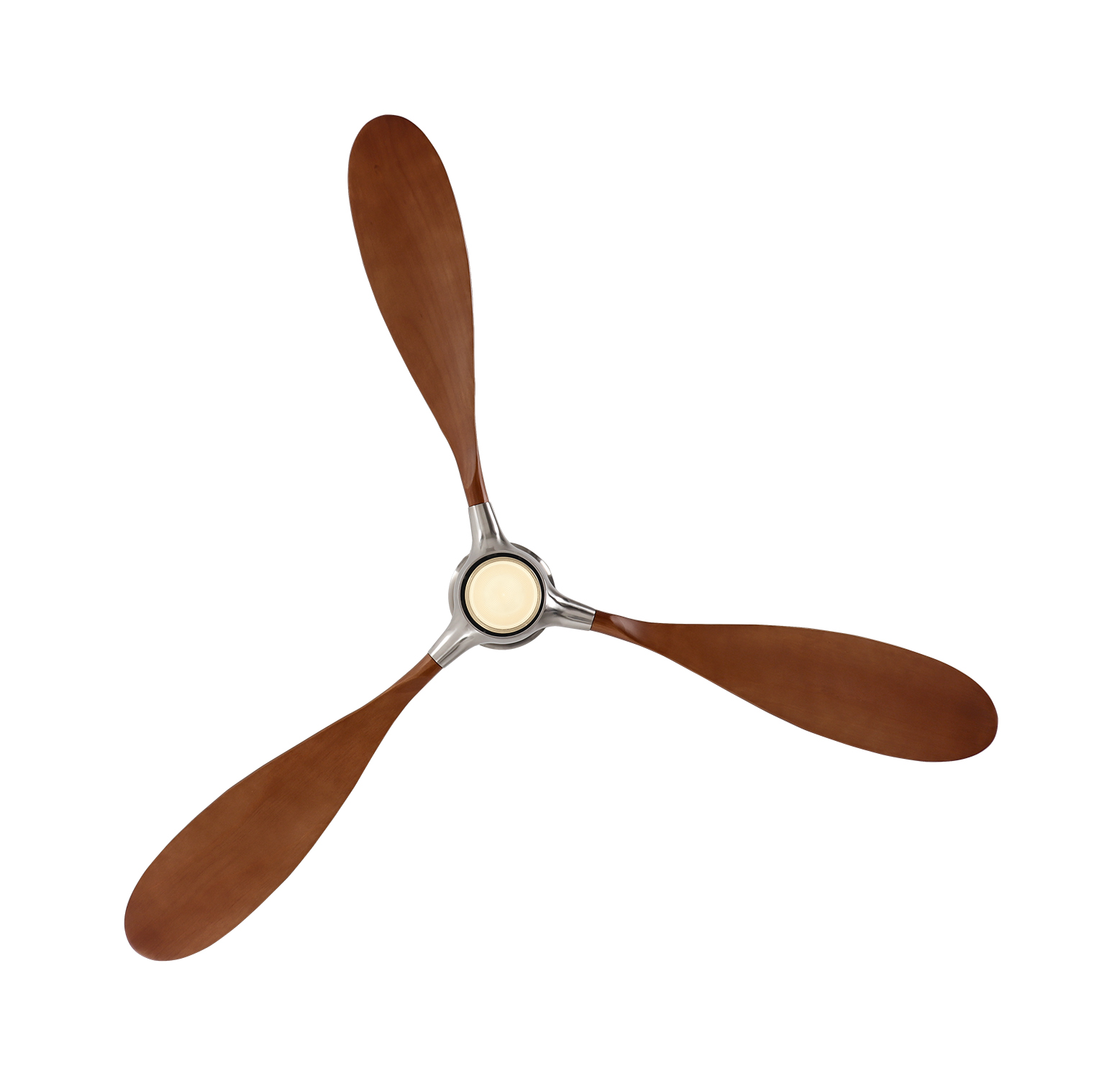 Monteverde Ventilateur de Plafond avec Luminaire​ 132cm 36W Noyer