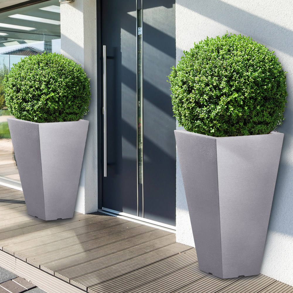 pflanztopf jade Blumentopf / Pflanzgef Eiertopf  Glasierter Steinguttopf Jade-Gr