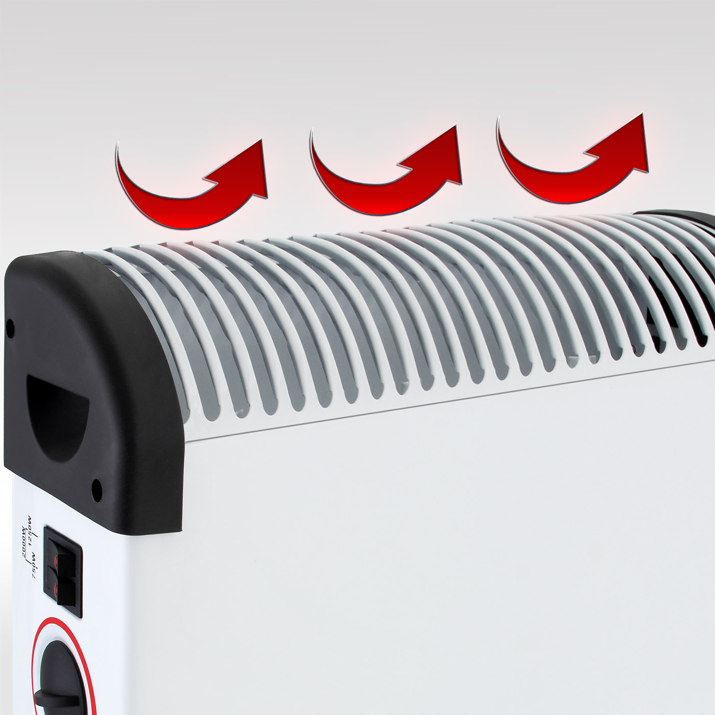 monzana® Konvektor Elektro Heizer Heizgerät Heizung Heizstrahler Radiator