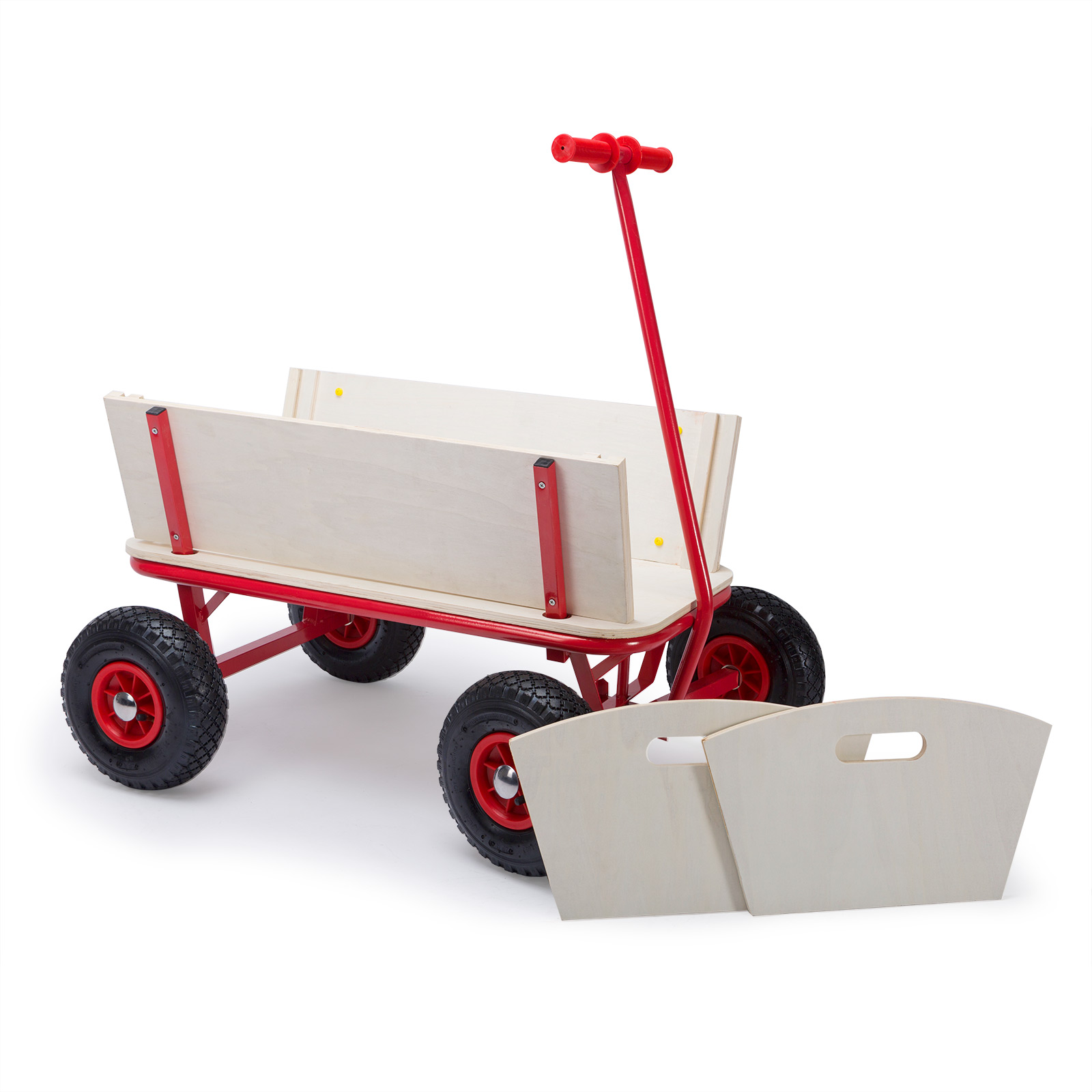 Pull Along Trolley Hand Wagon Cart Garden Festival Transport XL