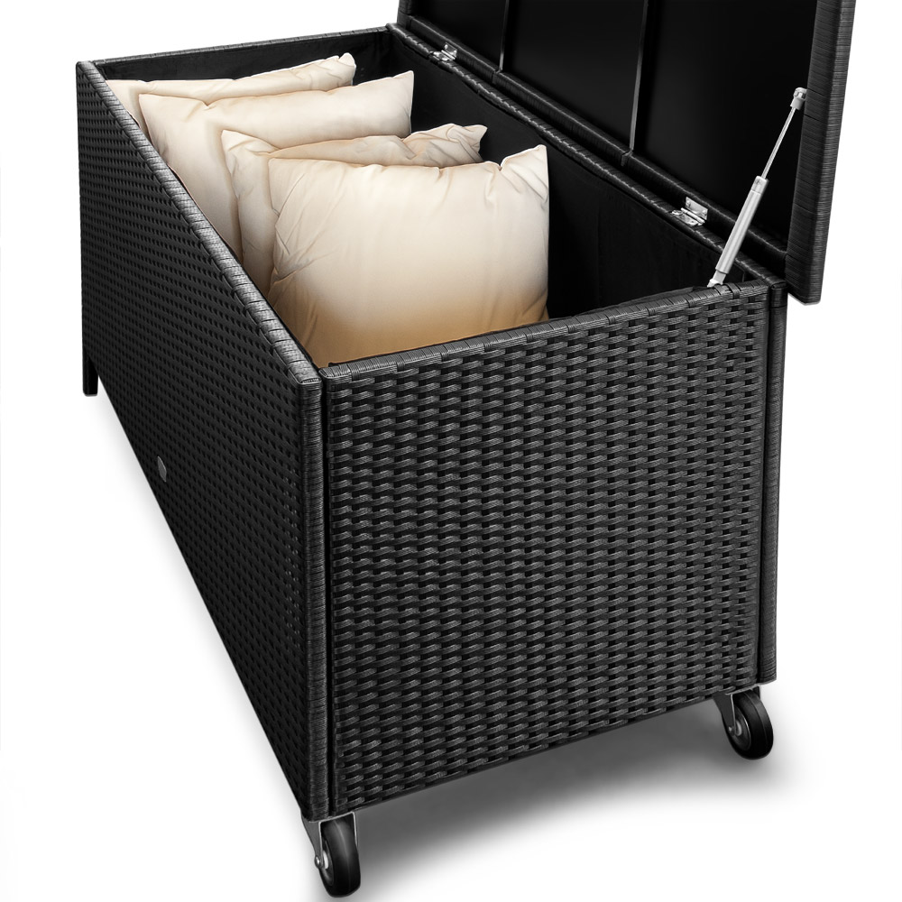 Auflagenbox Poly Rattan Kissenbox Gartenbox Gartentruhe Kiste