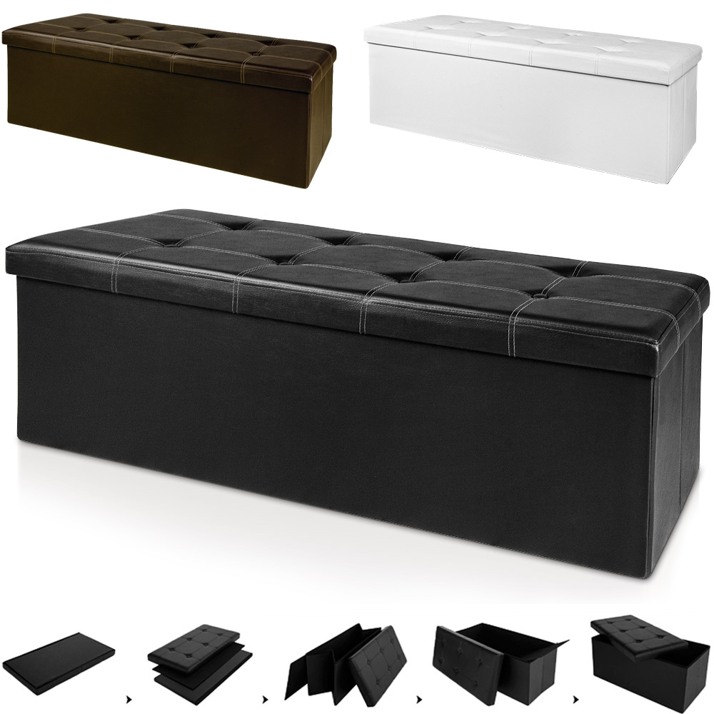 Sitzhocker Sitzbank Truhenbank Sitzwürfel Ottomane Sitztruhe