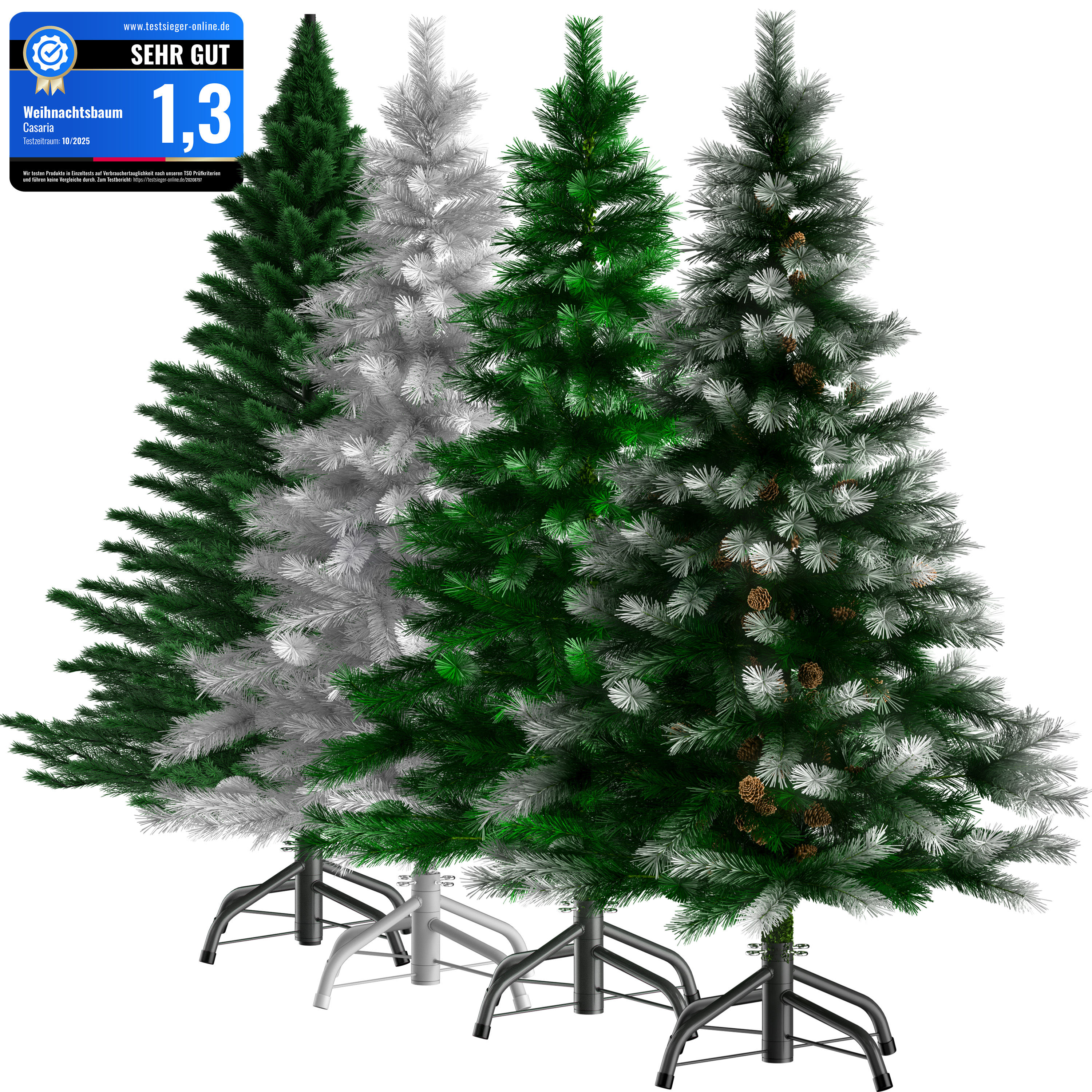 künstliche nordmanntanne 120 cm SCHAUMEX Künstlicher Weihnachtsbaum | ohne LED´s | PE-BO120 main image 0