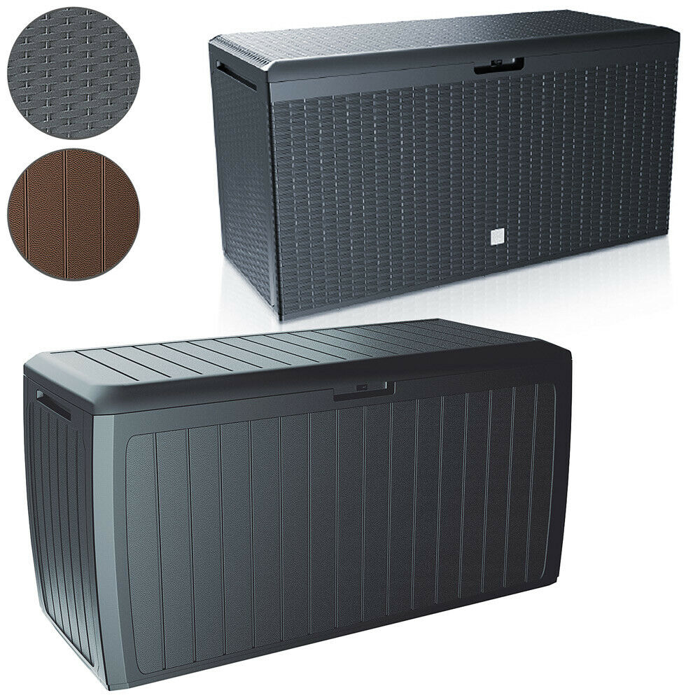 Auflagenbox Kunststoff Truhe Box Kissenbox 100kg Gerätetruhe Kiste