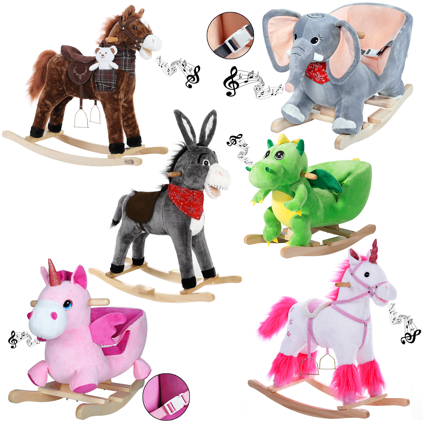 cheval a bascule electronique