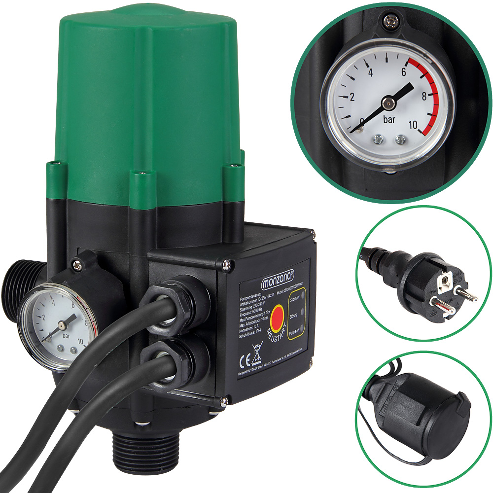 G1 2 /'/' Pressostat contrôleur de pression de compresseur de pompe à eau électr