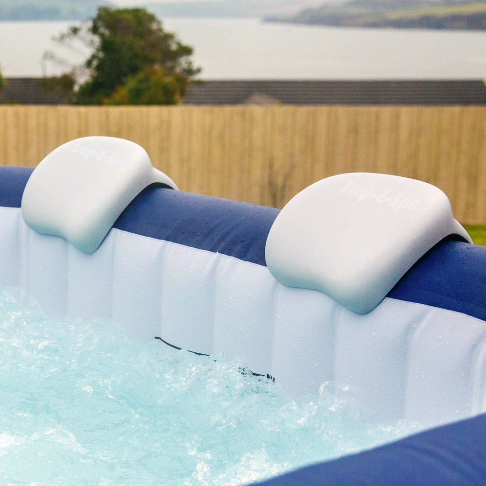 BESTWAY 2x LayZSpa Pillow Hot Tub Head Neck Rest Waterproof Cushion