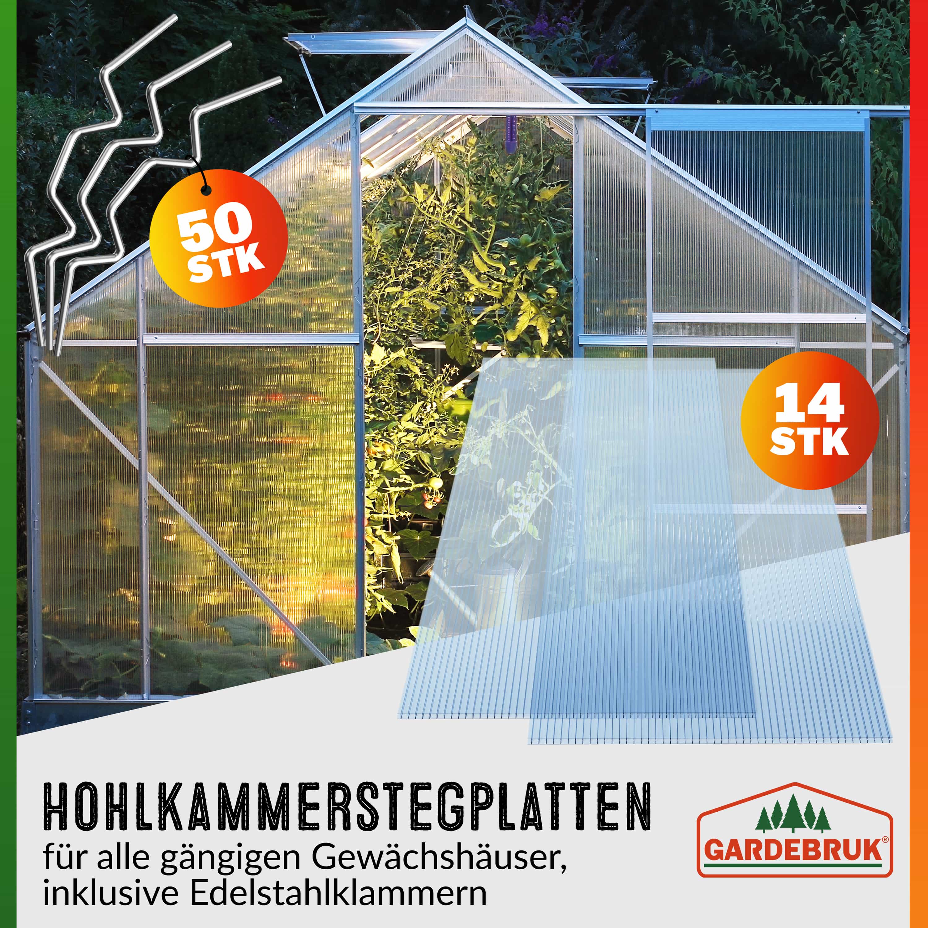 Lot De 50 Clips En Acier Galvanisé Pour Tube Rond De 25 Mm