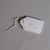 Geschenkanhänger "With love" (2 Stk.) Geschenkanhänger "With love" (2 Stk.)