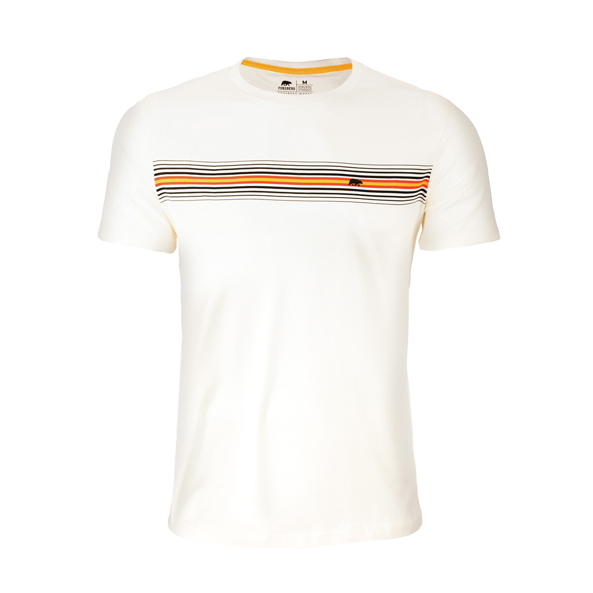 FORSBERG T-shirt à motif rayé