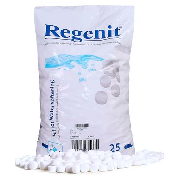 Regenit® Salztabletten 25 kg - Regeneriersalz für Wasserenthärtungsanlagen & gewerbliche Spülmaschinen