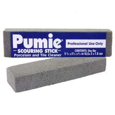 Pumie Stick Reinigungsstein | Effektiver Kalk- & Schmutzentferner für Keramik, Porzellan & Fliesen







