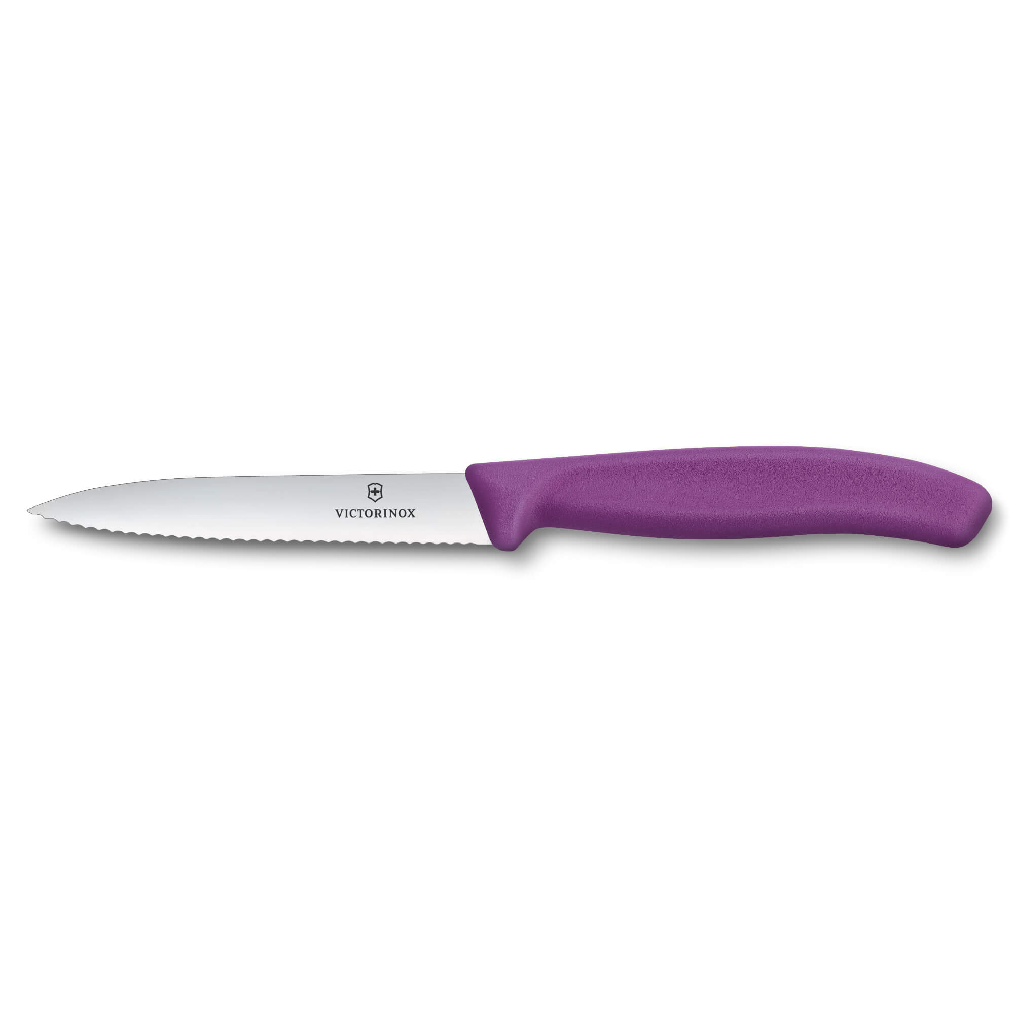Victorinox Gemüsemesser 10 cm | Präzises Küchenmesser mit Wellenschliff