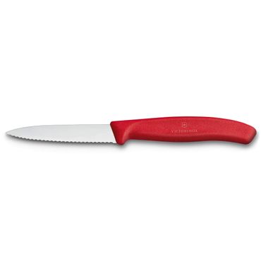 Victorinox Gemüsemesser 10 cm | Präzises Küchenmesser mit Wellenschliff