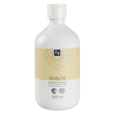 Körperöl 500 ml | Ohne Farbstoffe & Parfüm | Feuchtigkeitspflege mit Vitamin E für zarte & geschützte Haut