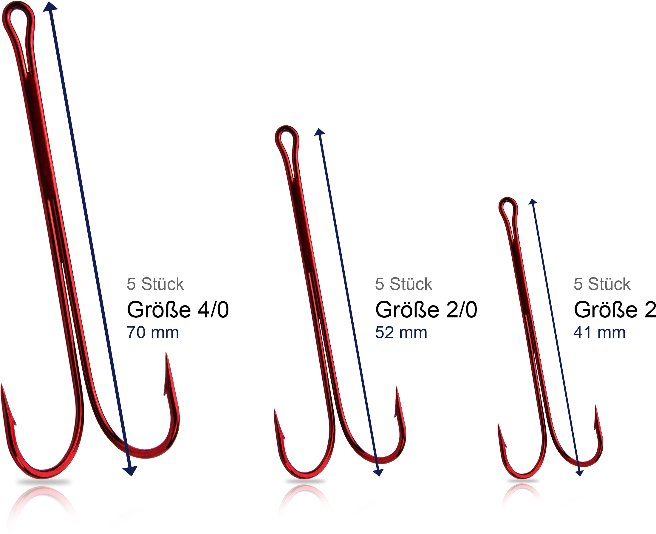 Storfisk Zanderhaken Set - 12 Stück Ryderhaken Mit Vorfach Und Ködernadeln