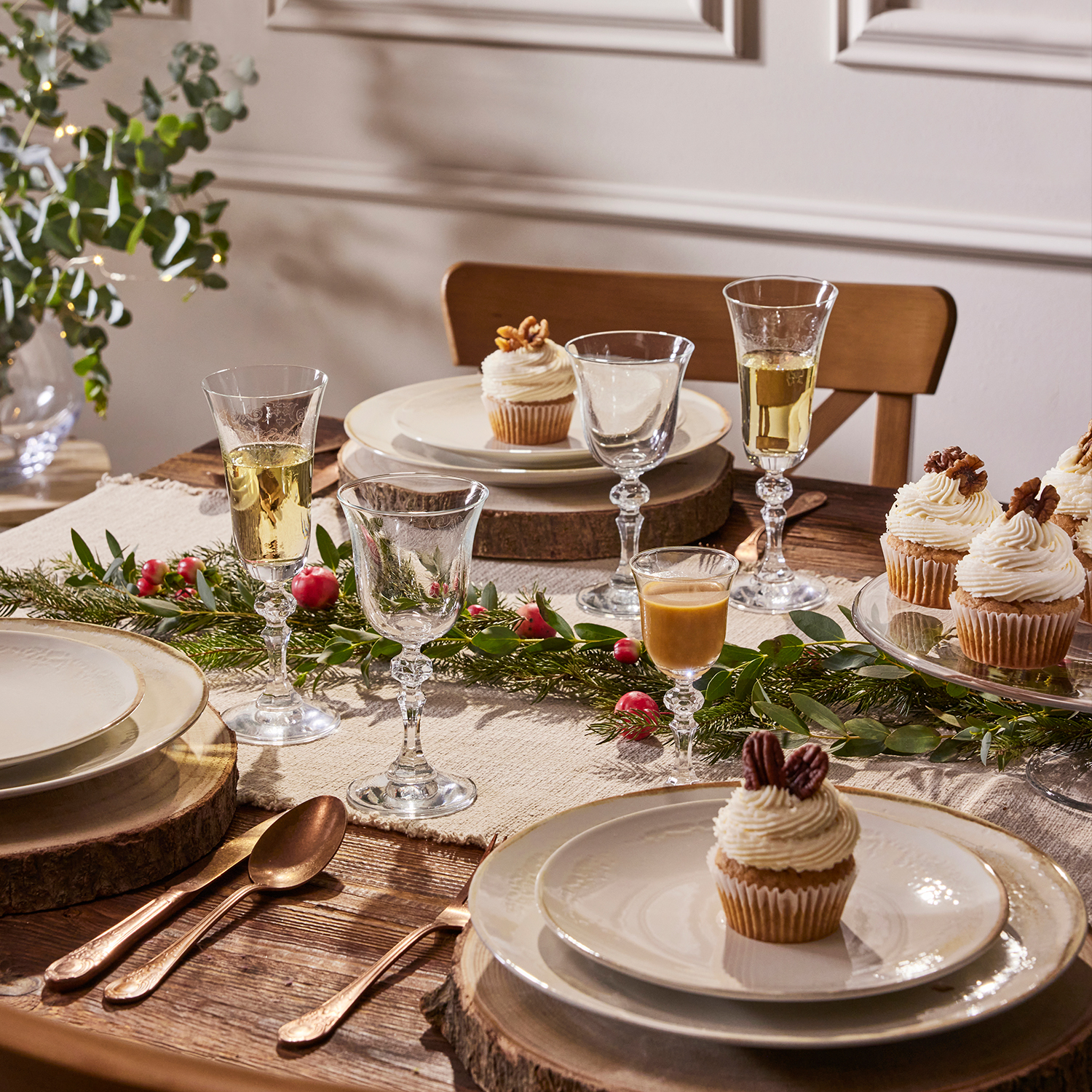 Krosno Grands Verres à Vin Blanc | Lot De 6 | 390 ML | Collection Avant