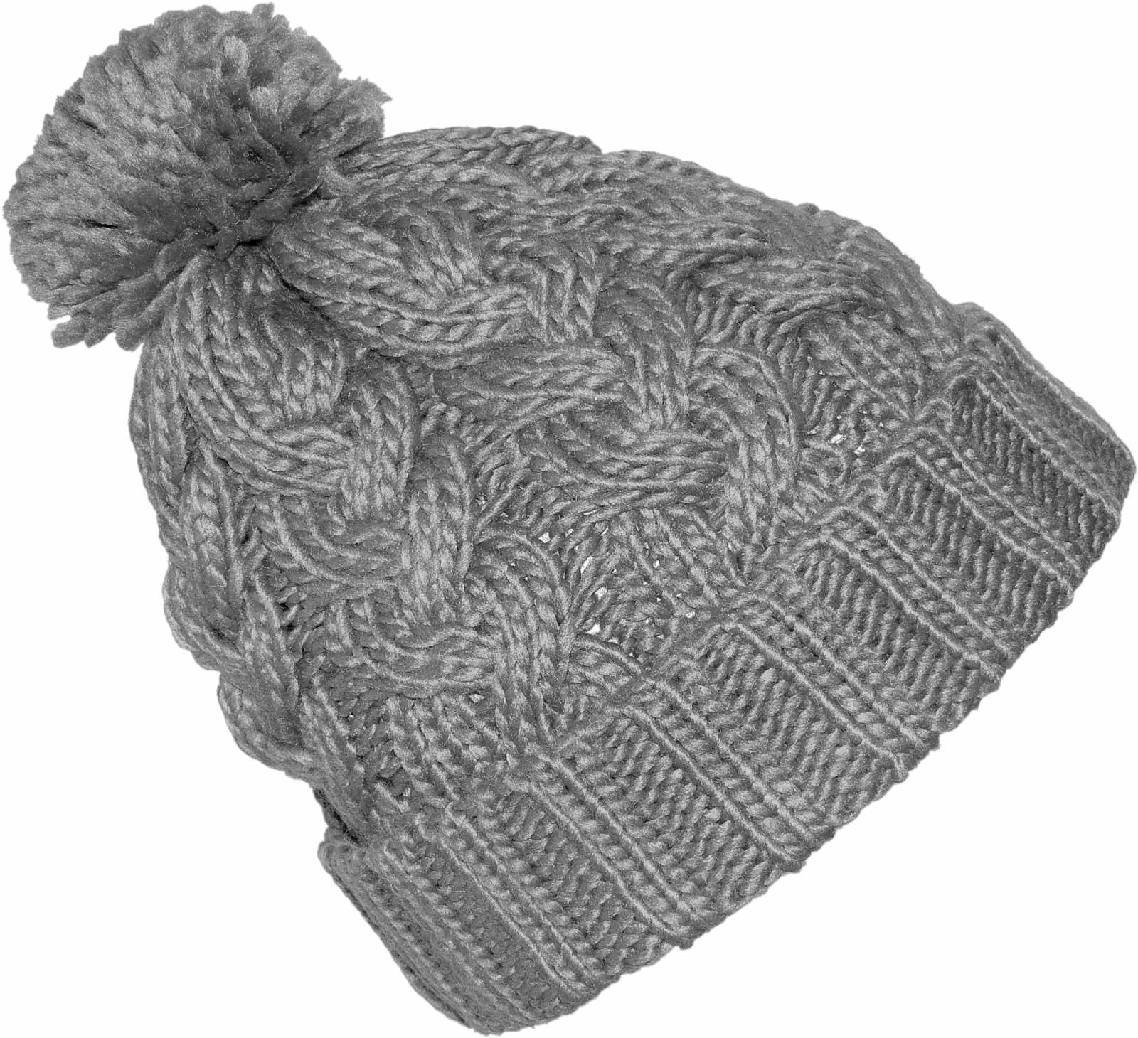 Bommel Beanie MÃ¼tze Damen Strick Lens Nuclear Sclerosis Treatment