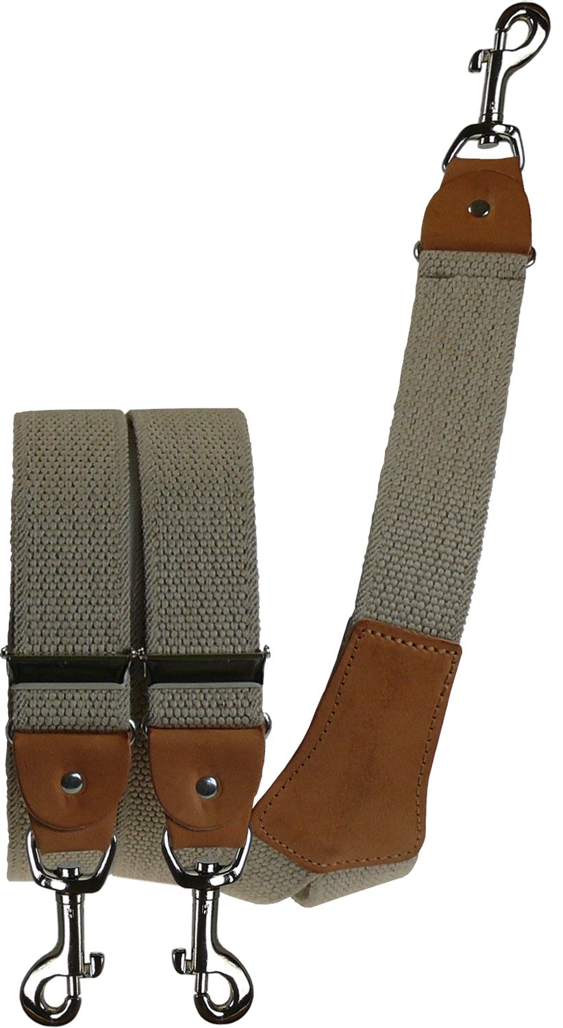 Olata Y-Hosenträger Mit Karabinerhaken - 4cm Breit Für Damen & Herren