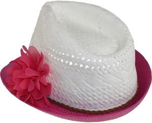 Trilby Hut für Mädchen mit Blumen