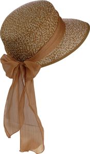 Eleganter Damenhut in ovaler Form