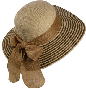 Großer exclusiver Damenhut mit Stoffband
