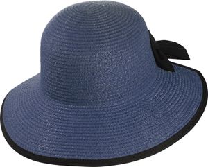 Exclusiver Damenhut mit Stoffband Nackenfrei