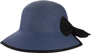 Exclusiver Damenhut mit Stoffband Nackenfrei