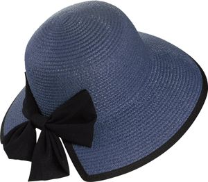 Exclusiver Damenhut mit Stoffband Nackenfrei