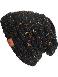 Strickmütze meliert für Damen in 8 Farben