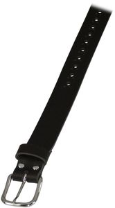 Gelochter Ledergürtel in 3 cm Breite 4 Farben