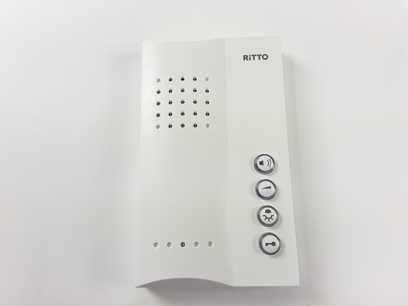 Ritto 1723070 Free Intercom White twinbusfreisprechstation Intercom