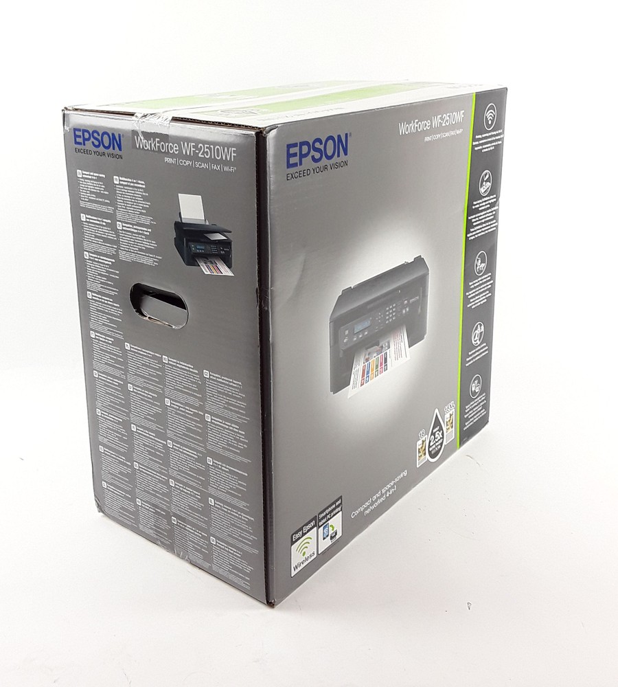 Epson WorkForce WF-2510WF Farb- Tintenstrahl- Wi-Fi Kopierer Drucker ...