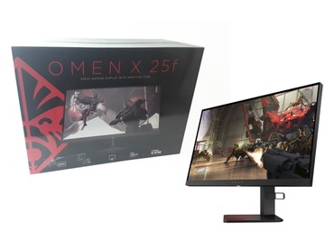 omen 240hz 25f モニター2台 HP OMEN X25f 25 Zoll (62,2 cm) Gaming Monitor 240Hz 16:9 Full-HD