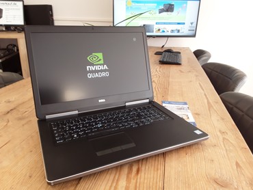 Dell Precision 7710 17,3 FHD i7-6820HQ 32GB DDR4 RAM 512GB NVMe