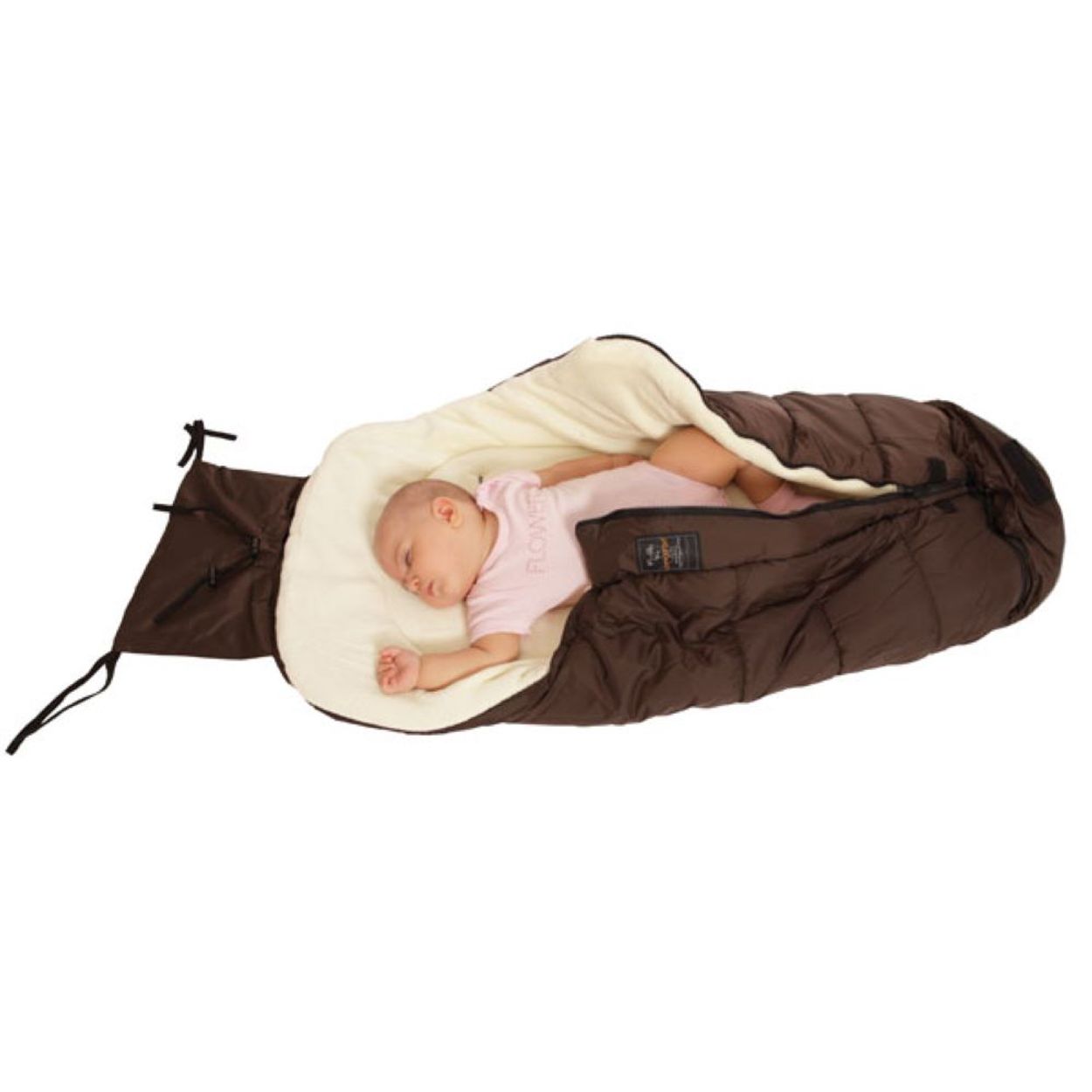 Fußsack Fluffy,  Universalgröße, Kinderwagen, wasserdicht, mit Reißverschluss