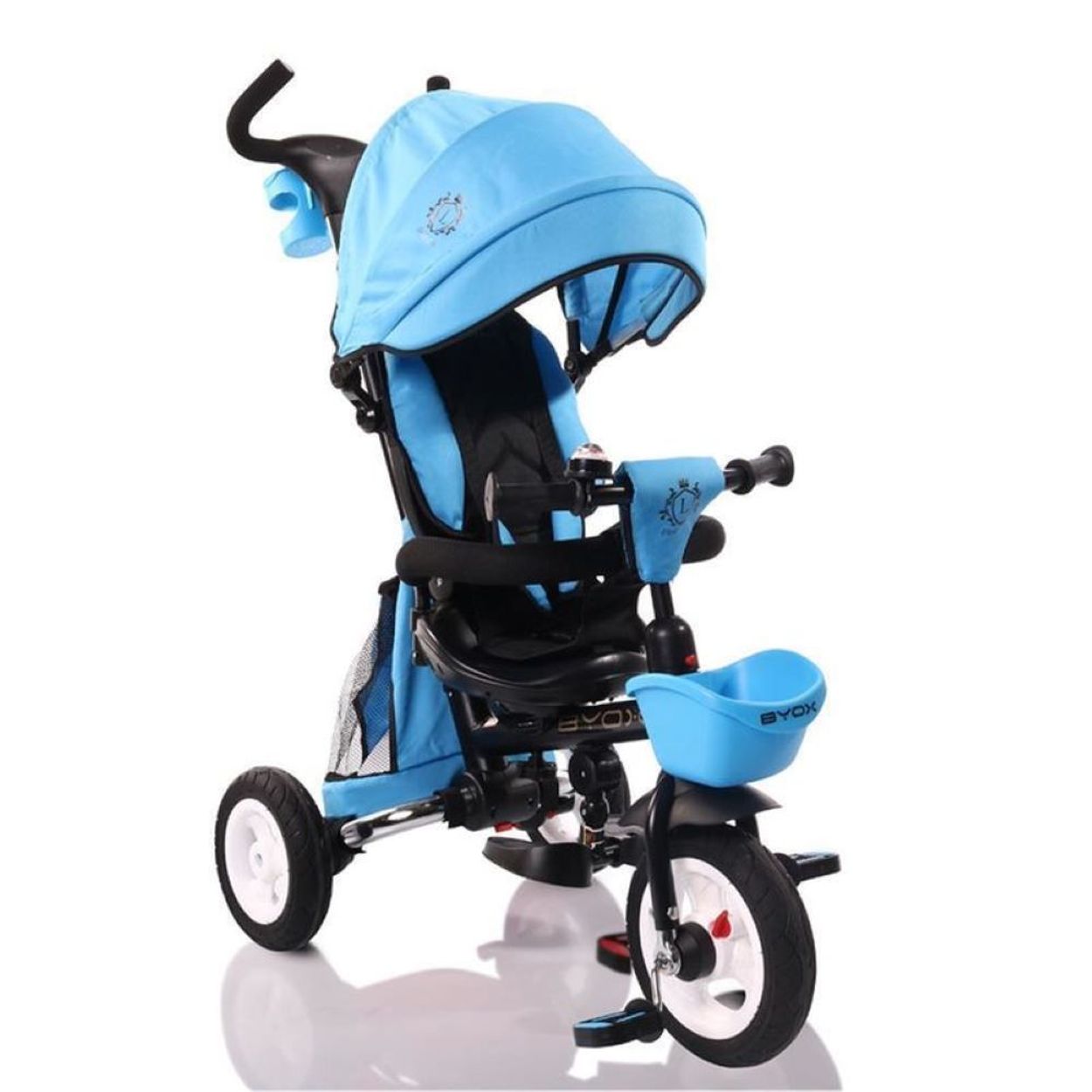 Lorelli Dreirad Tricycle Neo 4 In 1, Luftreifen, Schiebestange, Sitz