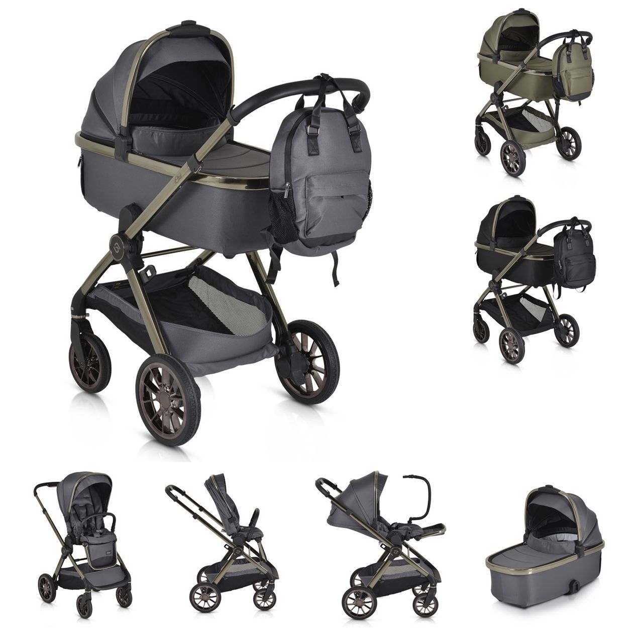 Cangaroo Kinderwagen 2 in1 iClick klappbar, Wickeltasche, Sportsitz,  Babywanne | Babyshoppen - Willkommen in unserem Shop fr Ihr Baby und  Kleinkind