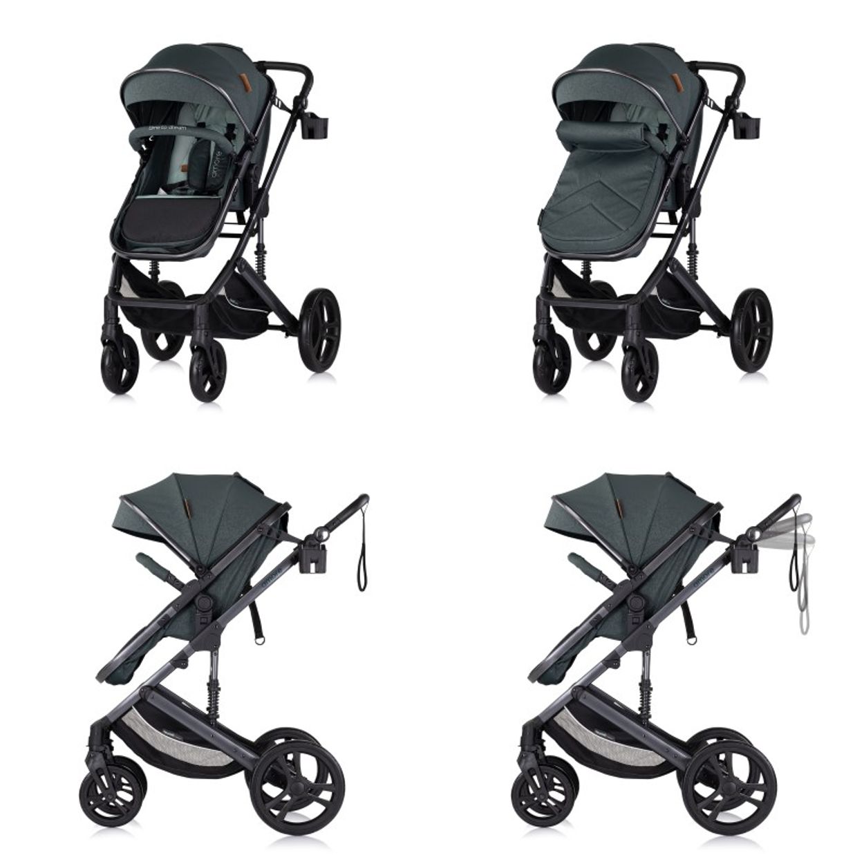Chipolino Kinderwagen 3 in 1 Amore Babyschale Adapter Wickeltasche  Fuabdeckung | Babyshoppen - Willkommen in unserem Shop fr Ihr Baby und  Kleinkind