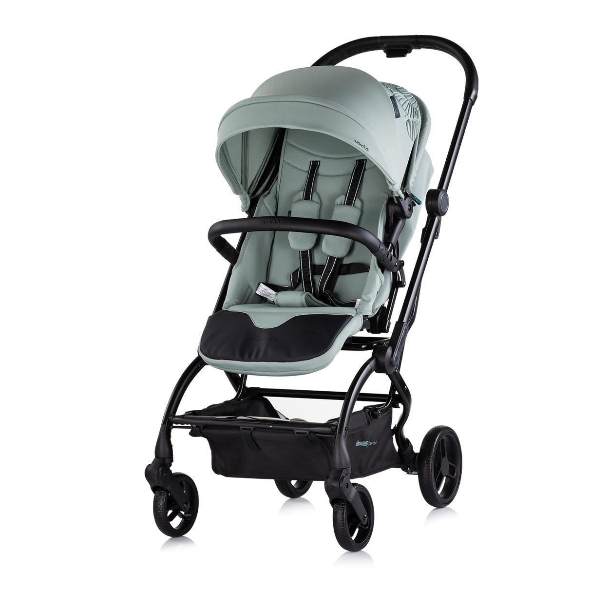 Chipolino Kinderwagen Revolut, Sitz 360 Grad drehbar, verstellbar, EVA-Reifen Chipolino Kinderwagen Revolut, Sitz 360 Grad drehbar, verstellbar, EVA-Reifen