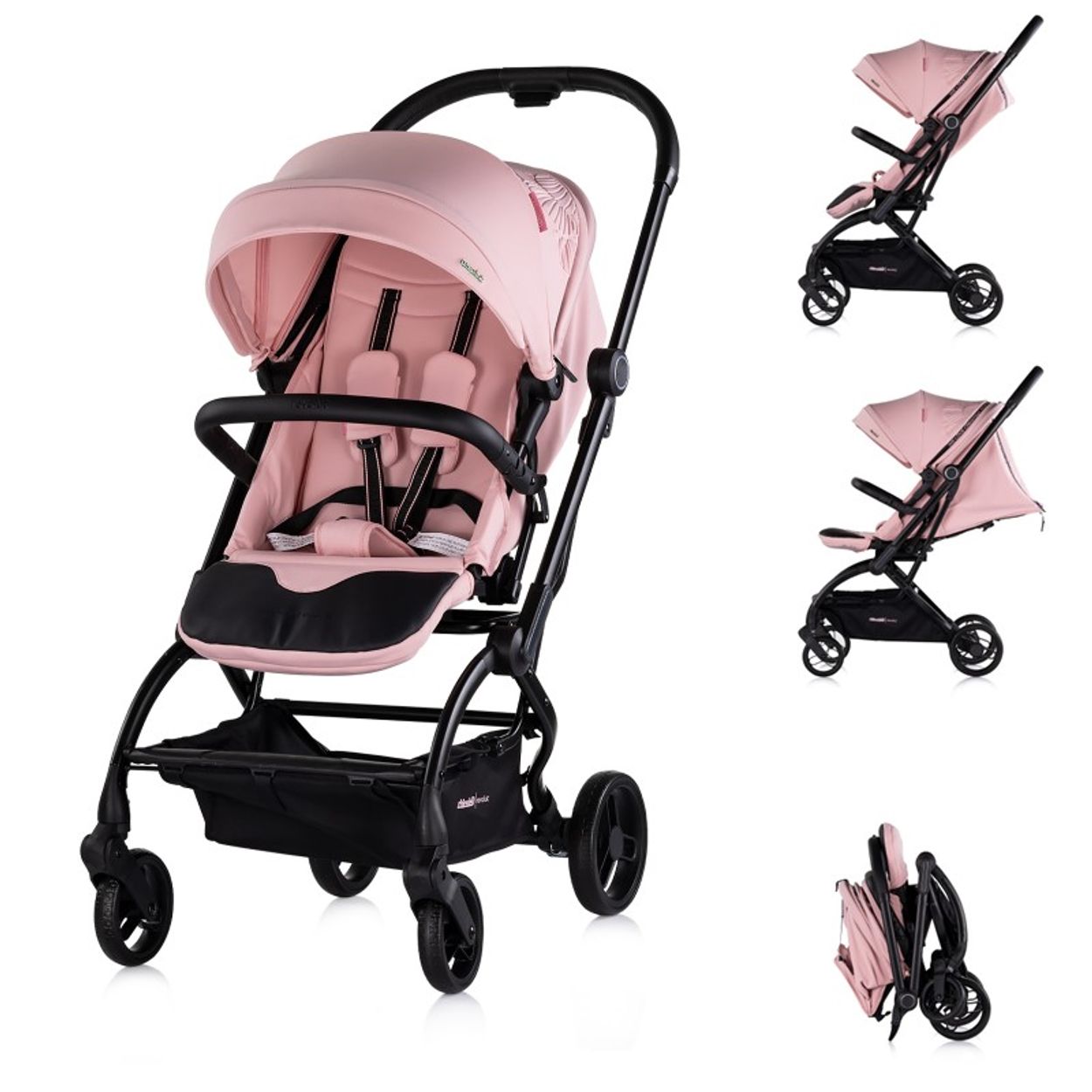 Chipolino Kinderwagen Revolut, Sitz 360 Grad drehbar, verstellbar, EVA-Reifen Chipolino Kinderwagen Revolut, Sitz 360 Grad drehbar, verstellbar, EVA-Reifen