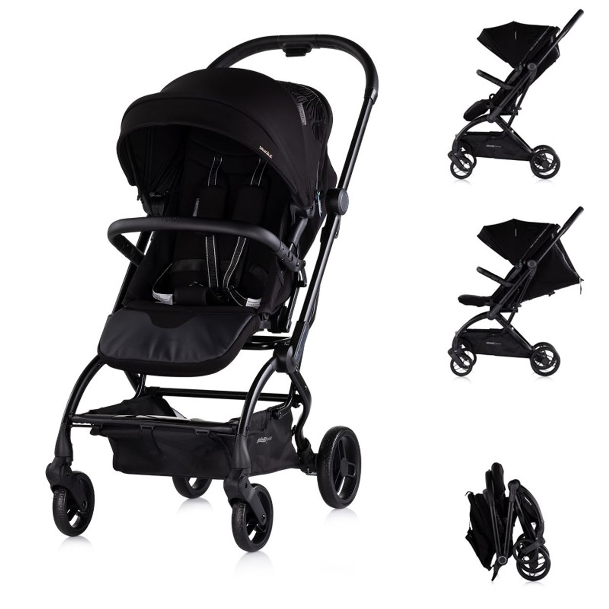 Chipolino Kinderwagen Revolut, Sitz 360 Grad drehbar, verstellbar, EVA-Reifen Chipolino Kinderwagen Revolut, Sitz 360 Grad drehbar, verstellbar, EVA-Reifen